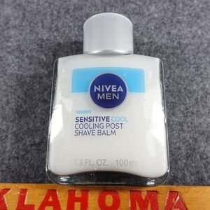 Nivea Men Sensitive Cool Cooling‎ Post Shave Balm 3.3 fl oz 100ml 88544